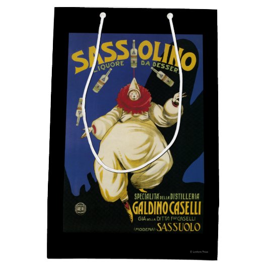 Sassolino Liquore da Dessert Promotion Medium Cadeauzakje (Achterkant)