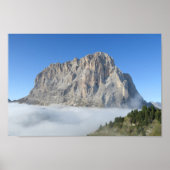 Sassolungo Dolomites Poster (Voorkant)