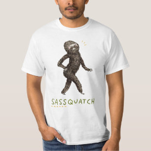 " Sassquatch - Sassy Bigfoot " T-shirt