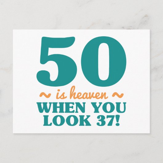 Sassy 50th Birthday Briefkaart (Voorkant)