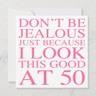 Sassy 50th Birthday voor vrouwen Kaart