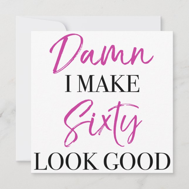 Sassy 60th Birthday (Voorkant)