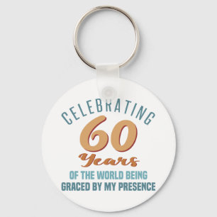 Sassy 60th Birthday Attitude Sleutelhanger