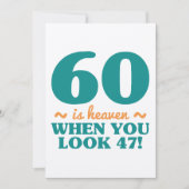 Sassy 60th Birthday Kaart (Voorkant)