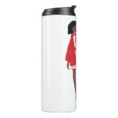 Sassy African American "Delta Diva"  Thermosbeker (Gedraaid links)