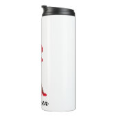 Sassy African American "Delta Diva"  Thermosbeker (Geroteerd rechts)