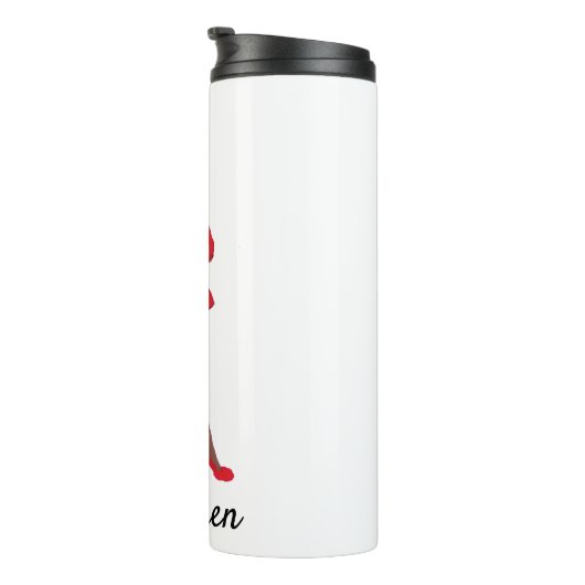 Sassy African American "Delta Diva"  Thermosbeker (Geroteerd rechts)