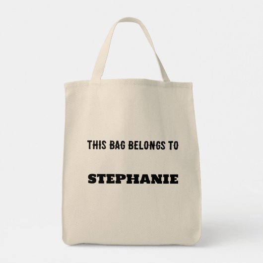 Sassy als mijn moeder Tas boodschappentas dubbelzi (Achterkant)