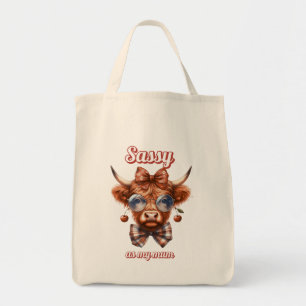 Sassy als mijn moeder Tas boodschappentas dubbelzi