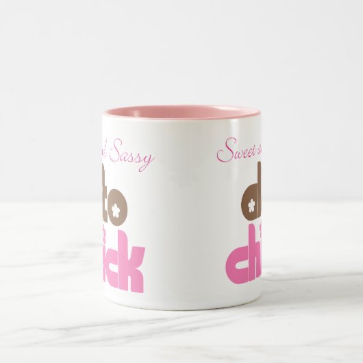 Sassy Alto Chick Tweekleurige Koffiemok (Center)