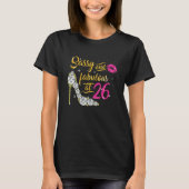 Sassy and Fabulous at 26 Years Old 26th Birthday S T-shirt (Voorkant)