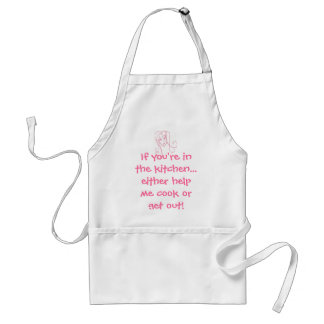Sassy Apron voor vrouwen Standaard Schort