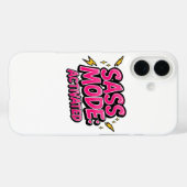 Sassy Attitude and Bold Pop Art Case-Mate iPhone Case (Achterkant (horizontaal))