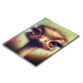"Sassy Baby Emu" Spiral Notebook Notitieboek (Linkerzijde)