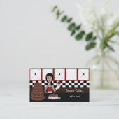 Sassy Baker Visitekaartjes (Staand voorkant)
