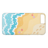 Sassy Beach Design iPhone Case (Achterkant (Horizontaal))