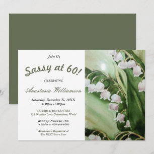 SASSY BIJ INVITATIE VAN 60 PARTIJEN KAART