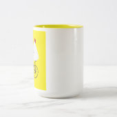 Sassy biker chick tweekleurige koffiemok (Center)