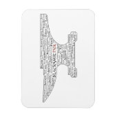 Sassy Blacksmither Anvil Magneet (Verticaal)