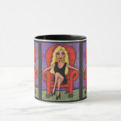 Sassy Blonde & Red-stoel - mok (Midden)
