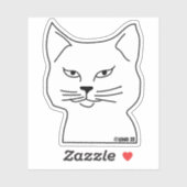 Sassy Bob Sticker (Vel)