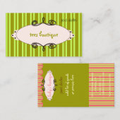 Sassy boutique, visitekaartjes (Voorkant / Achterkant)
