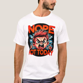 Sassy Boy Fit Throwing Shirt - "Not Today" Tee