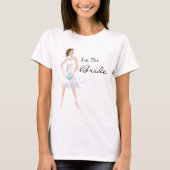 Sassy Bride "I'm the Bride" T-shirt (Voorkant)