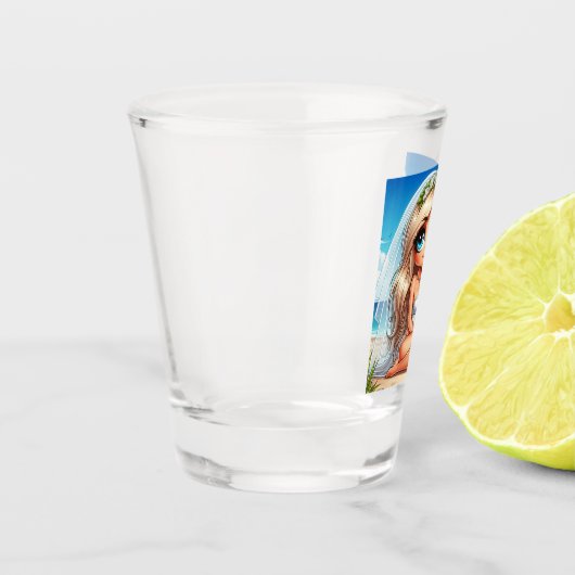 Sassy Bride Shot Glass Shot Glas (Links)