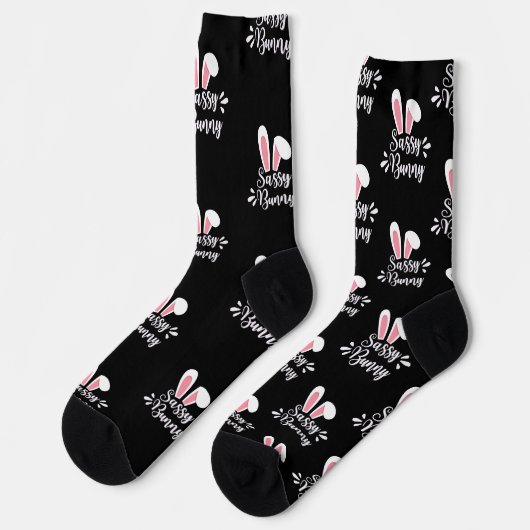 Sassy Bunny Premium Crew Sock Sokken (Links)