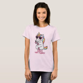Sassy but Classy – Glam Unicorn T-shirt (Voorkant volledig)