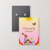 Sassy button (Voorkant / Achterkant)