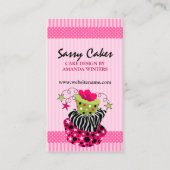 Sassy Cake Bakery Visitekaartje (Voorkant)