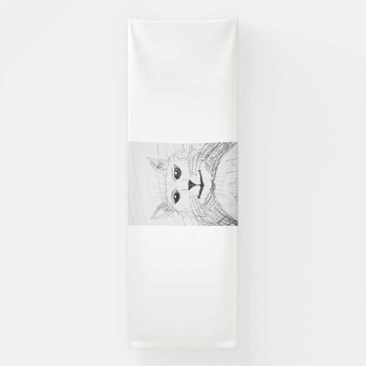Sassy Cat Banner (Verticaal)