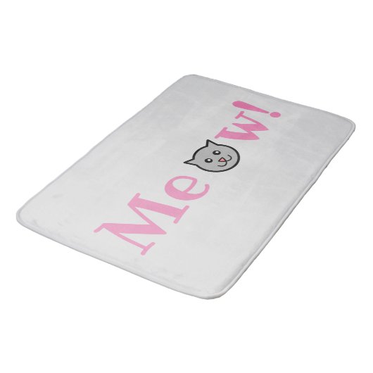 Sassy Cat Bath Mat (Gekanteld)