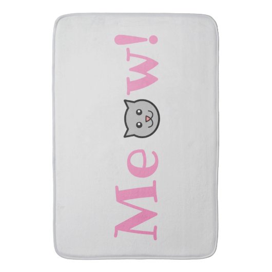 Sassy Cat Bath Mat (Voorkant Verticaal)