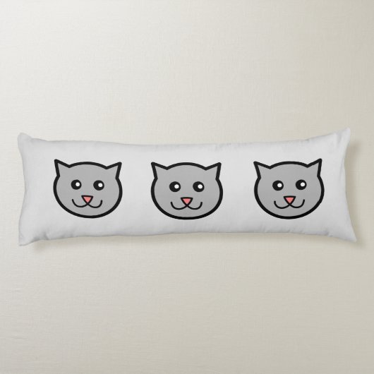 Sassy Cat Body Pillow Lichaamskussen (Achterkant)