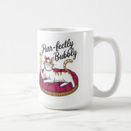 Sassy Cat Cocktail Sticker Koffiemok