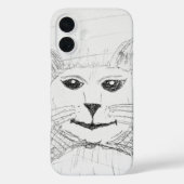 Sassy Cat iPhone / iPad hoesje (Achterkant)