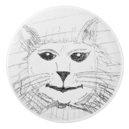 Sassy Cat keramische trekkracht Knop