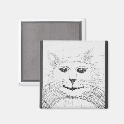 Sassy Cat Magnet (Voorkant / Achterkant)