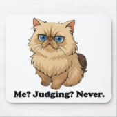 Sassy Cat Mousepad Muismat (Voorkant)