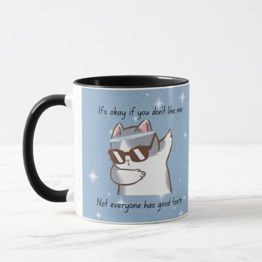 Sassy Cat Mug Mok (Links)