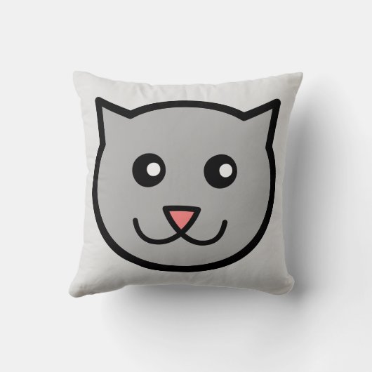 Sassy Cat Pillow Kussen (Achterkant)