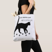Sassy Catwalk Canvas tas | Grappig & Eco-vriendeli (Dichtbij)