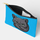 Sassy Chibi Kat met een Houding Etui (Open)