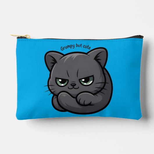 Sassy Chibi Kat met een Houding Etui (Voorkant)