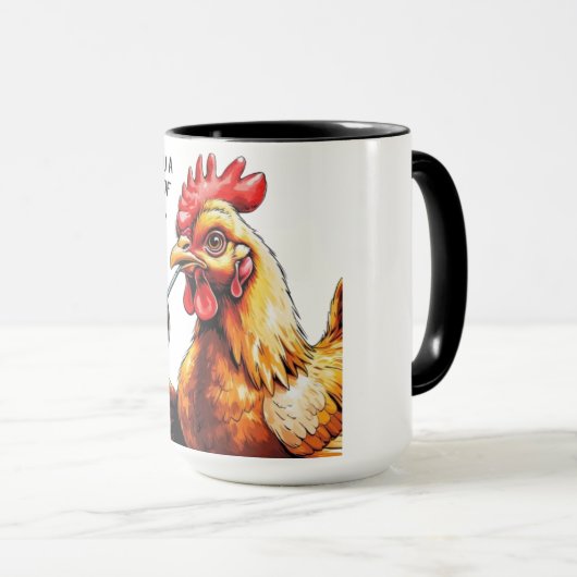 Sassy Chicken Edition Mok (Voorkant rechts)