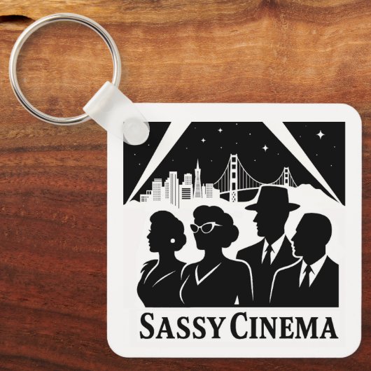 Sassy Cinema Keychain (Voorkant)
