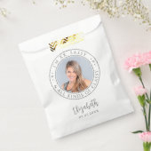 Sassy & Classy Custom Photo Verjaardagsfeestje voo Bedankzakje (Gezegeld)